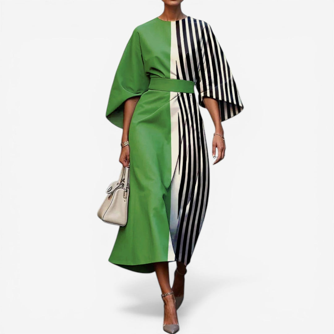 Neta™ Vestido Midi Estampado