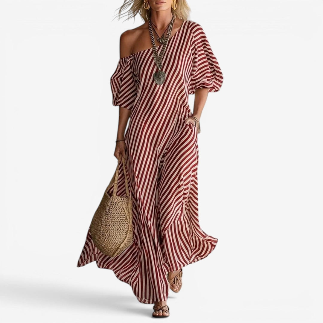 Inoni™ Vestido Rayas Maxi