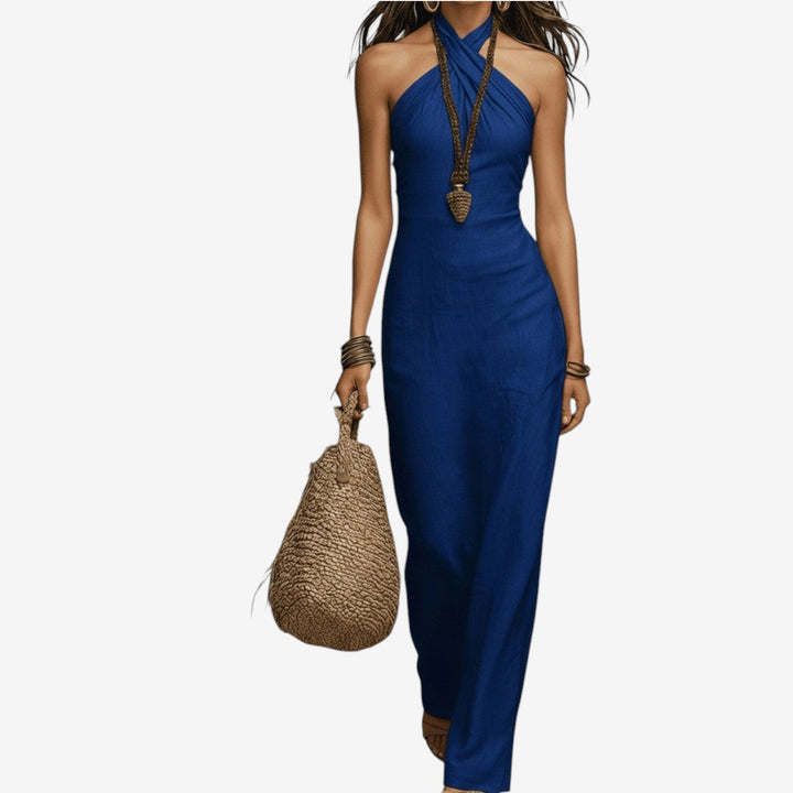 Flor™ Vestido Maxi Sin Mangas
