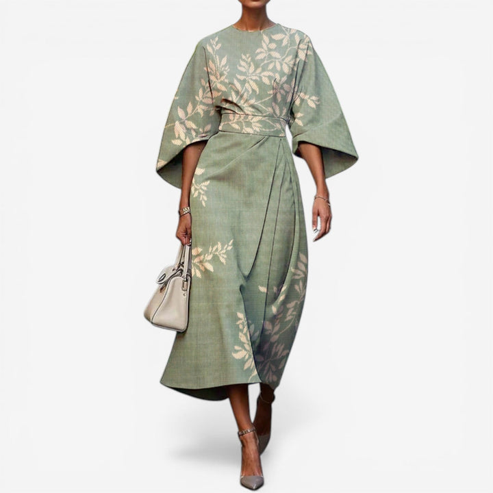 Neta™ Vestido Midi Estampado