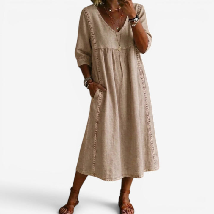 Madrona™ Vestido Maxi Relajado