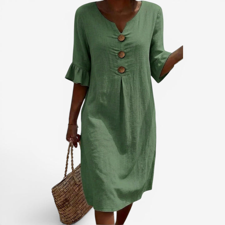 Chita™ Vestido Casual Midi