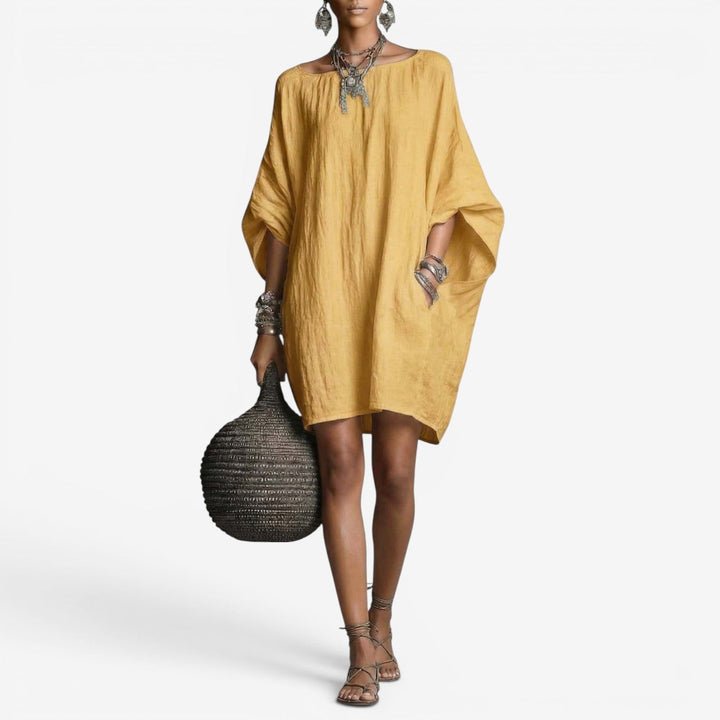 Hilaria™ Vestido Corto Amplio