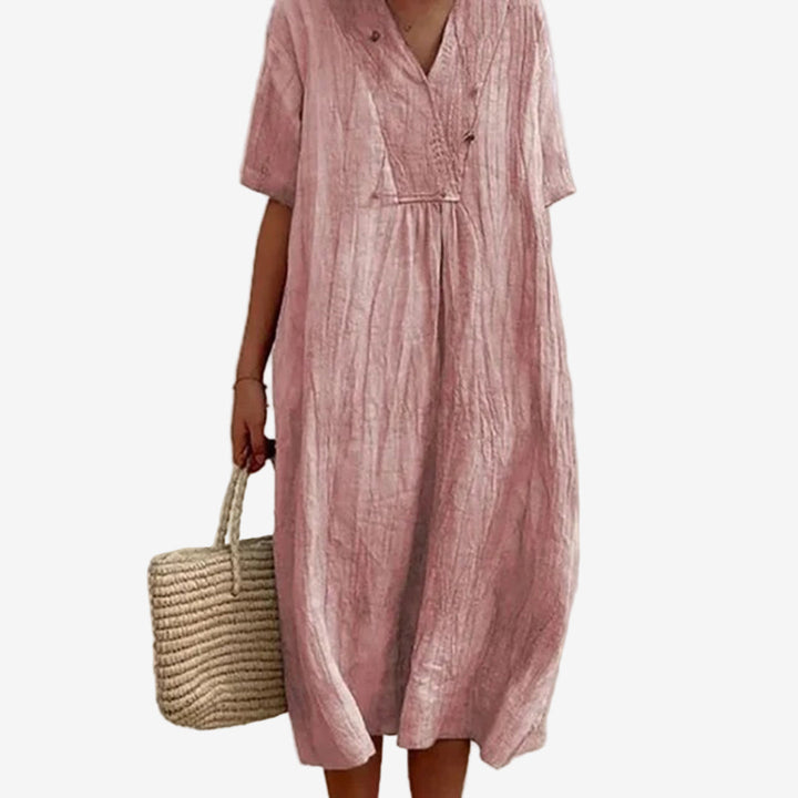 Doroteia™ Vestido Midi Relajado