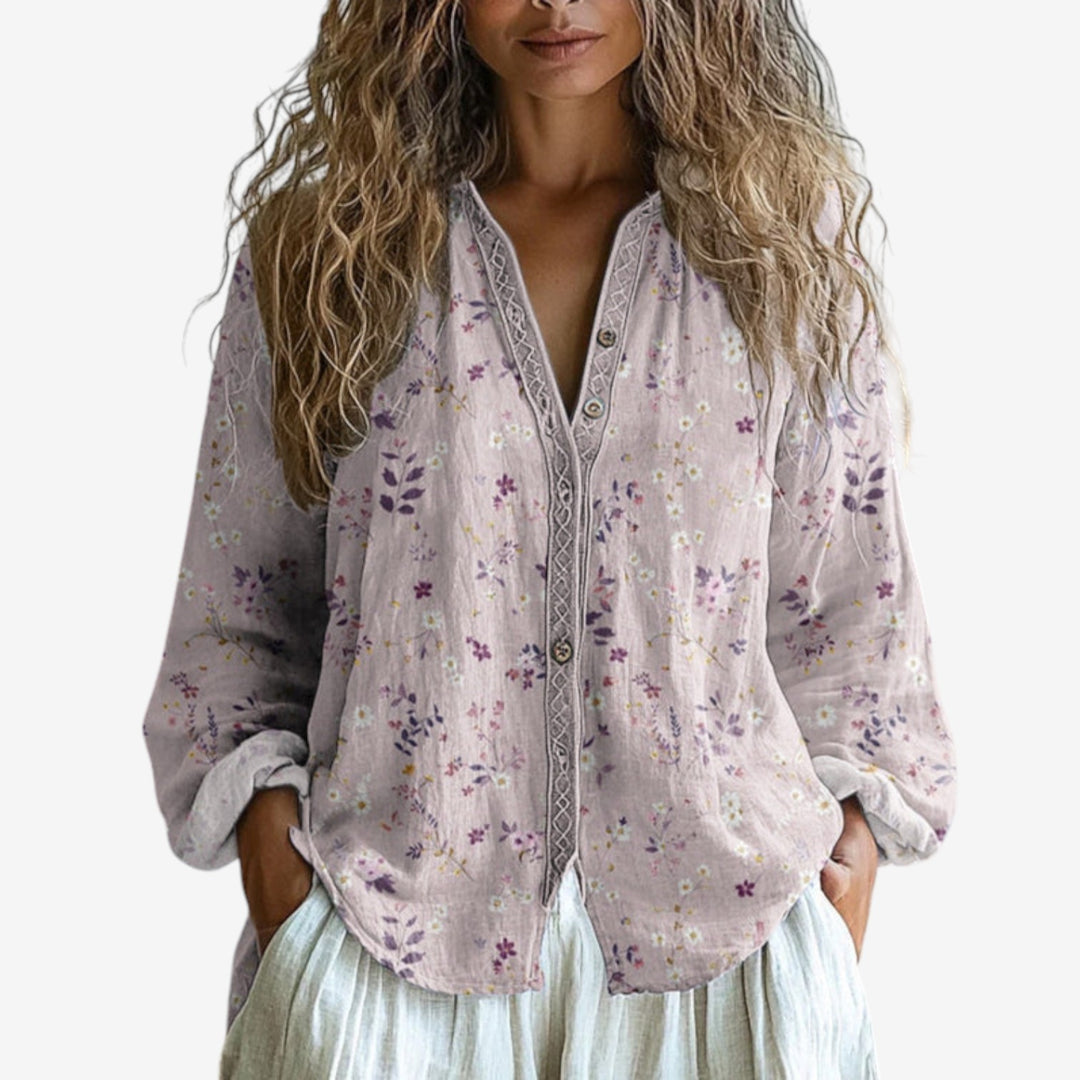 Chavelle™ Blusa Floral Boho