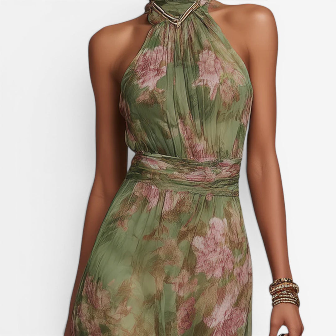 Aletta™ Vestido Maxi Floreado