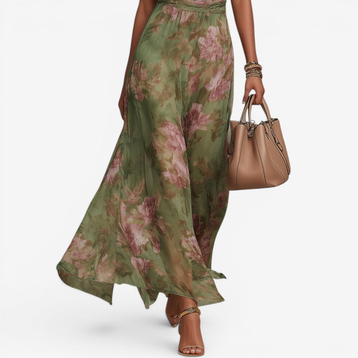 Aletta™ Vestido Maxi Floreado