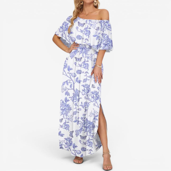 Zoe™ Vestido Maxi Floreado