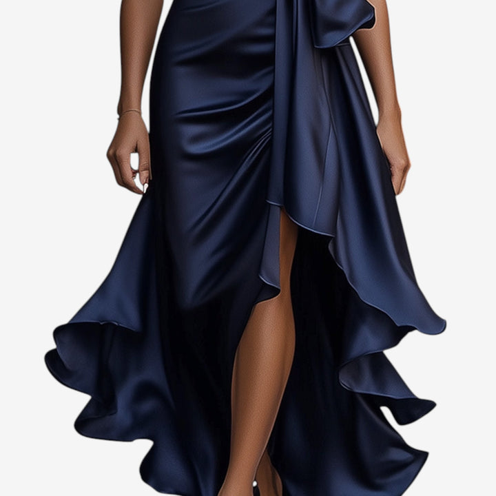 Claudia™ Vestido Noche Volantes