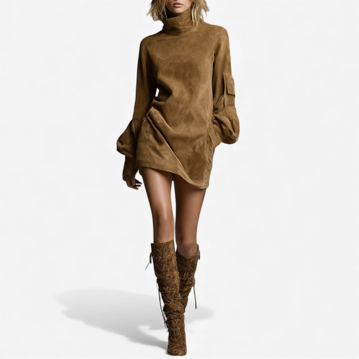 María™ Vestido Cuello Alto