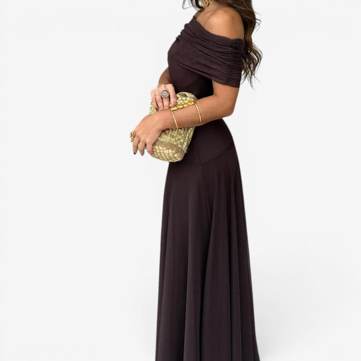 Gezane™ Vestido Maxi Drapeado