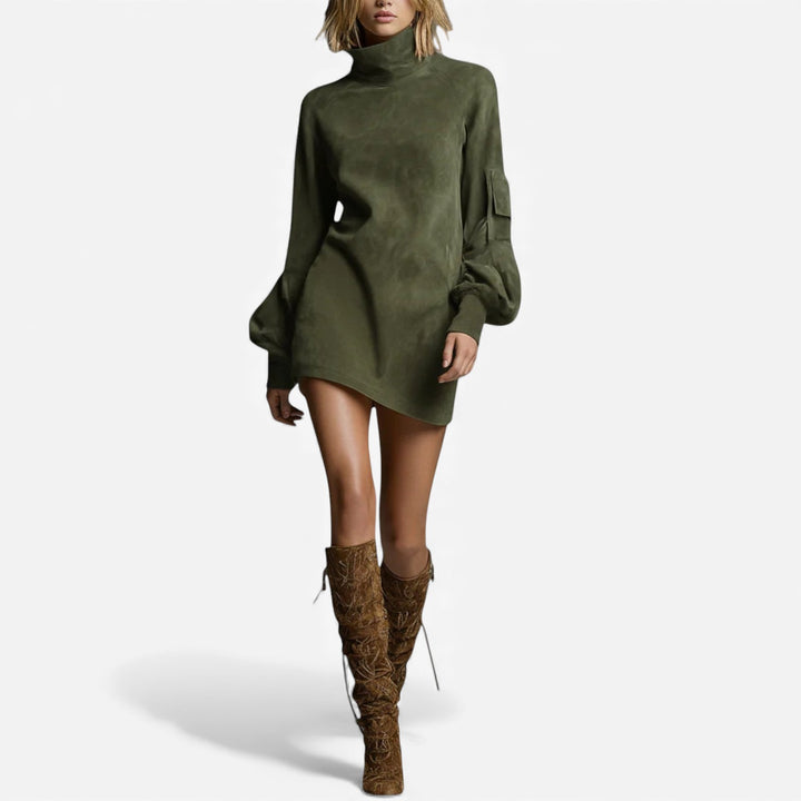 María™ Vestido Cuello Alto