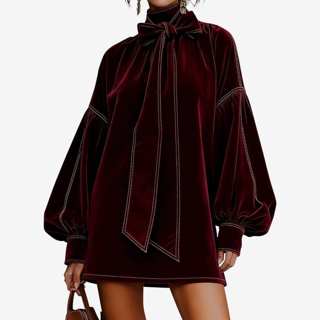 Hawa™ Vestido Mini Lazo