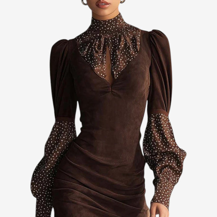 Marisol™ Vestido Mini Fruncido