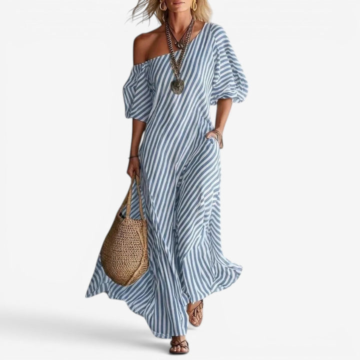 Inoni™ Vestido Rayas Maxi