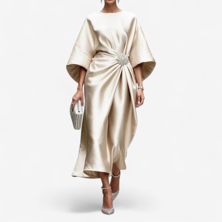 Elvina™ Vestido Kaftán Midi