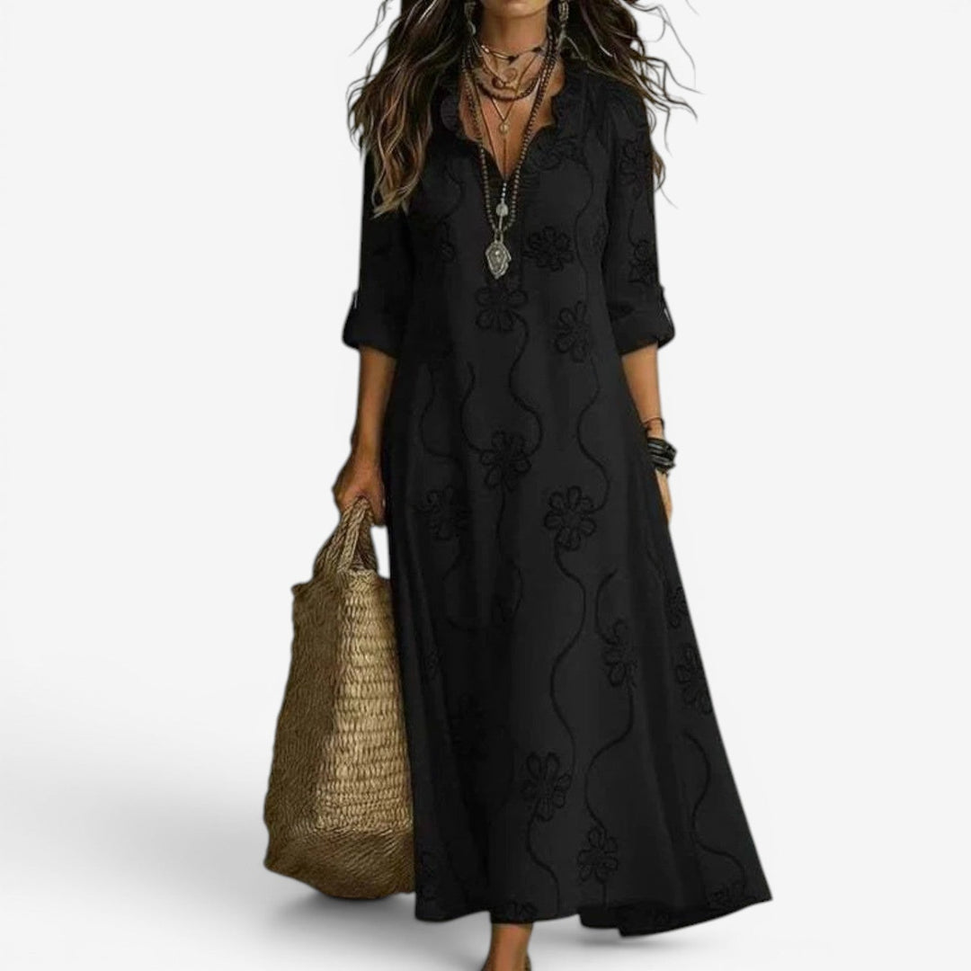 Tibby™ Vestido Maxi Relajado
