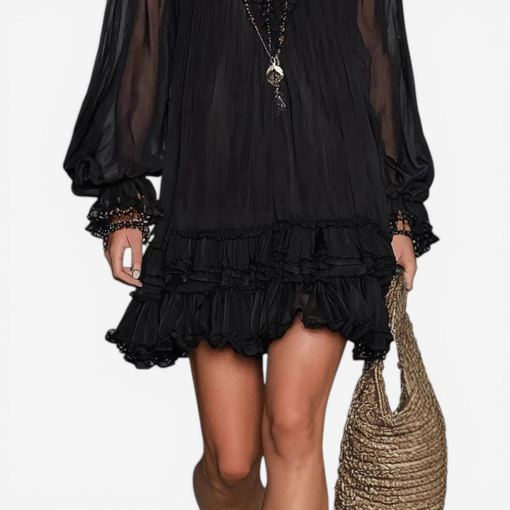 Monica™ Vestido mini bohemio