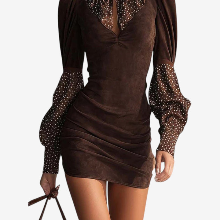 Marisol™ Vestido Mini Fruncido