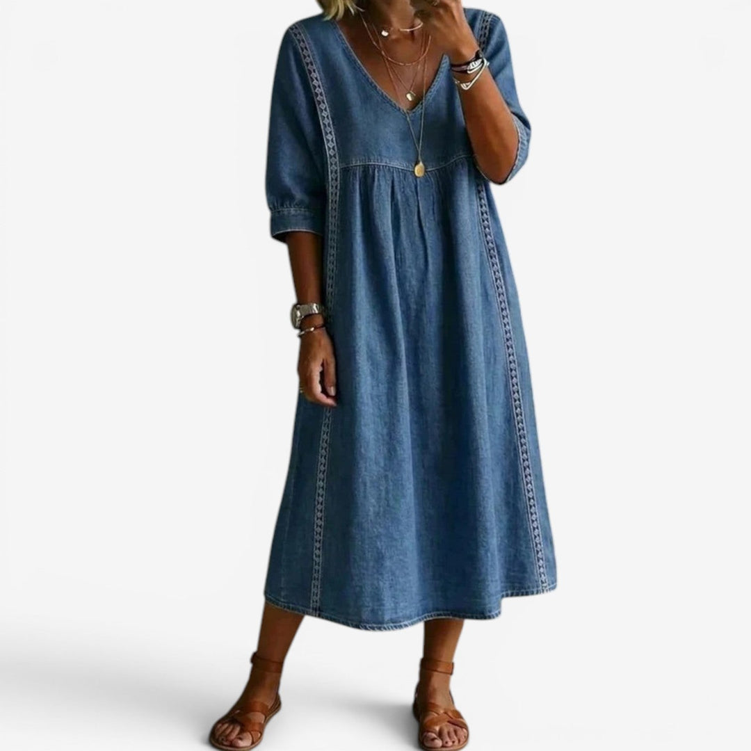 Madrona™ Vestido Maxi Relajado