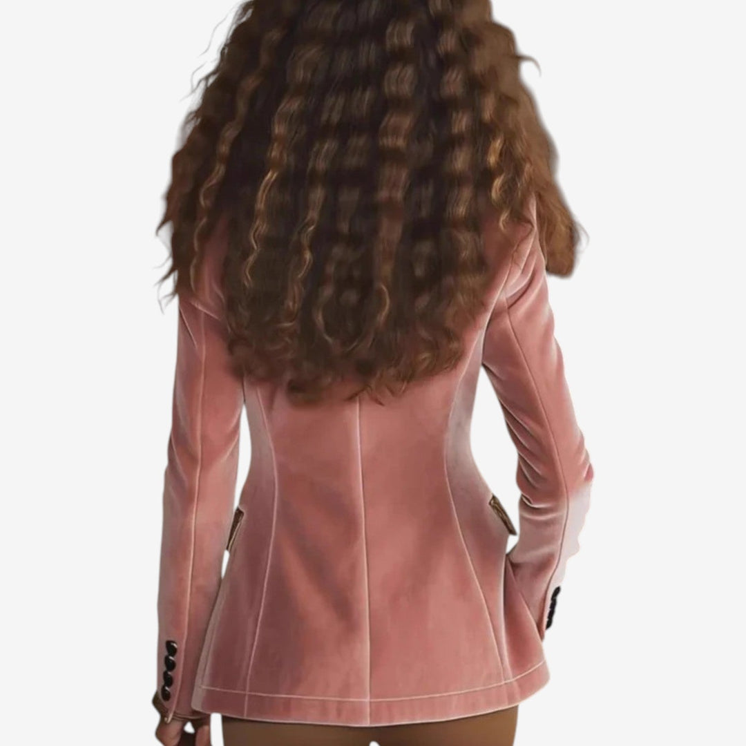 Americana Yoana™ con detalle de leopardo