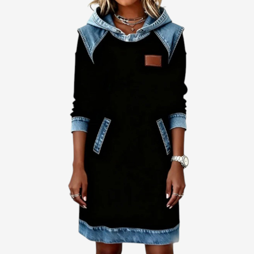 Nohemi™ Vestido con Capucha