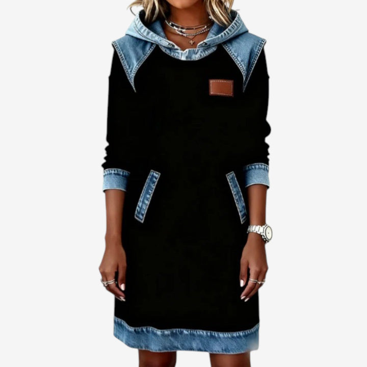 Nohemi™ Vestido con Capucha