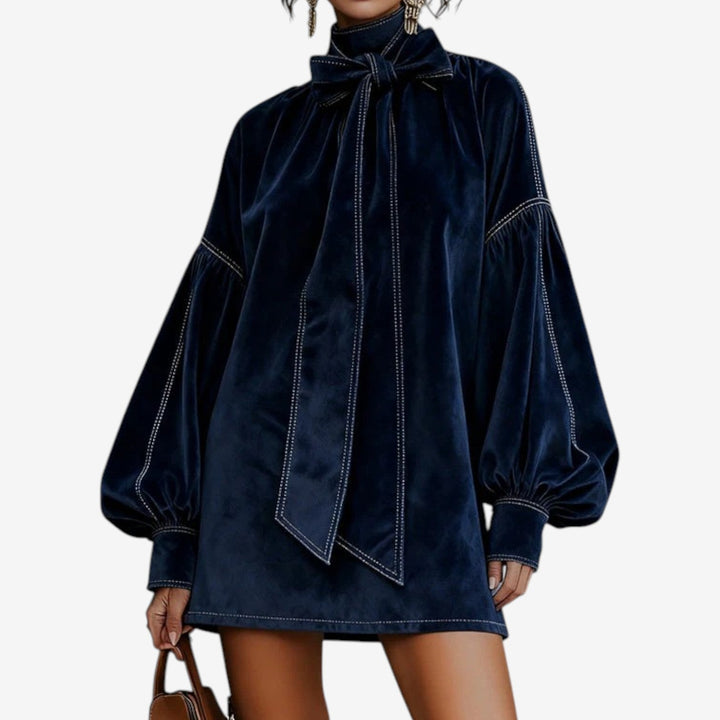 Hawa™ Vestido Mini Lazo