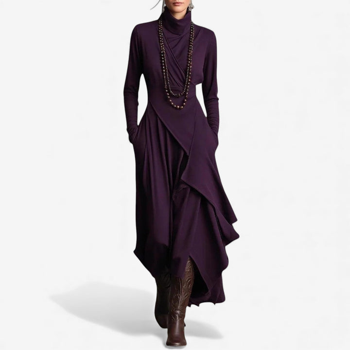 Elisa™ Vestido Maxi Drapado