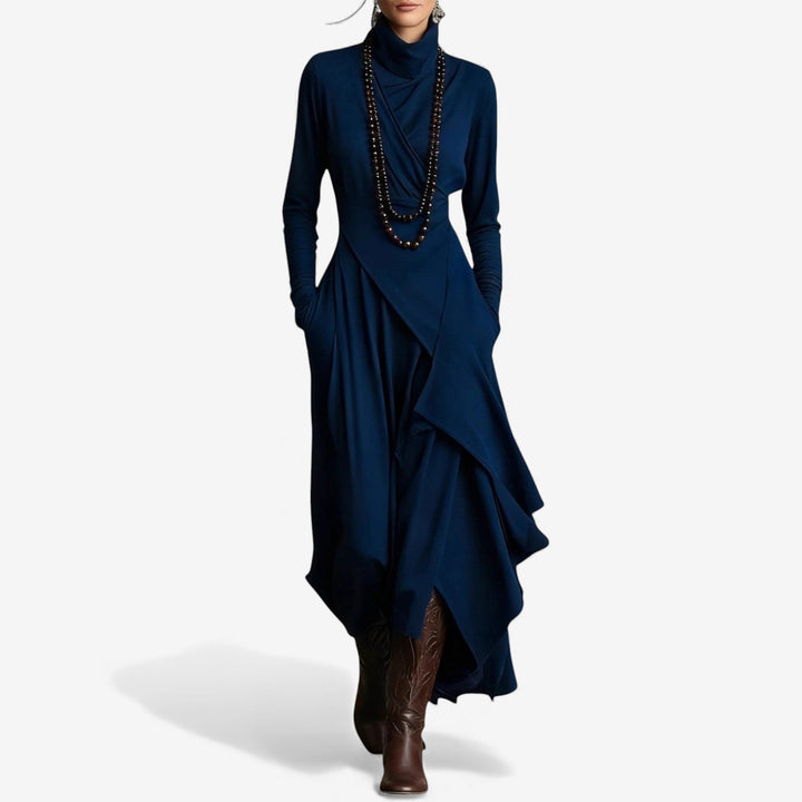 Elisa™ Vestido Maxi Drapado