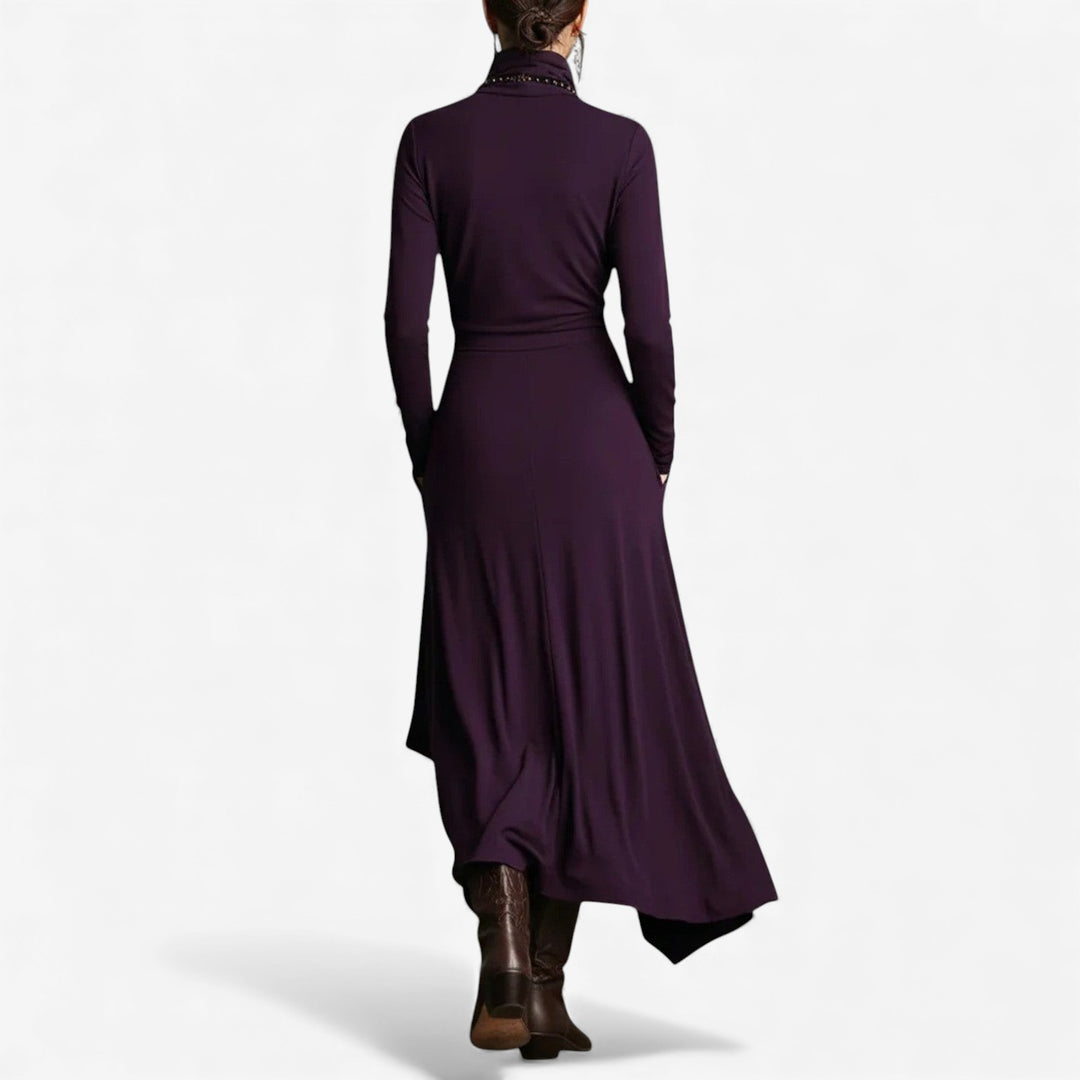 Elisa™ Vestido Maxi Drapado