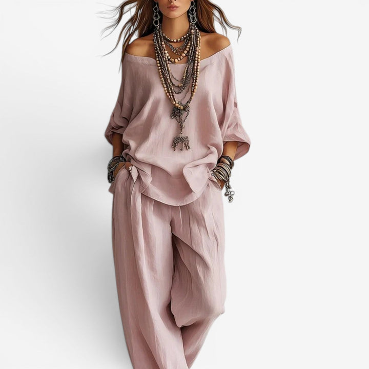 Honor™ Conjunto Boho Drapeado