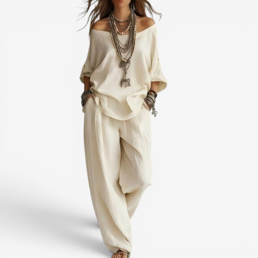 Honor™ Conjunto Boho Drapeado