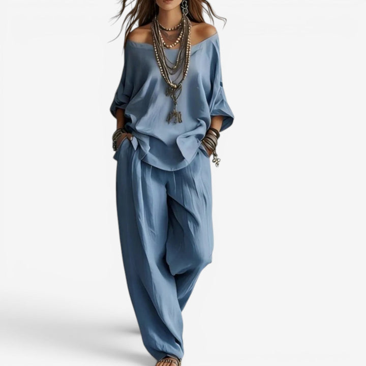 Honor™ Conjunto Boho Drapeado