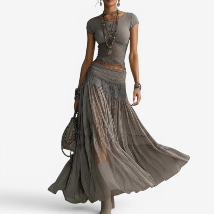 Rosalia™ Conjunto Boho Maxi