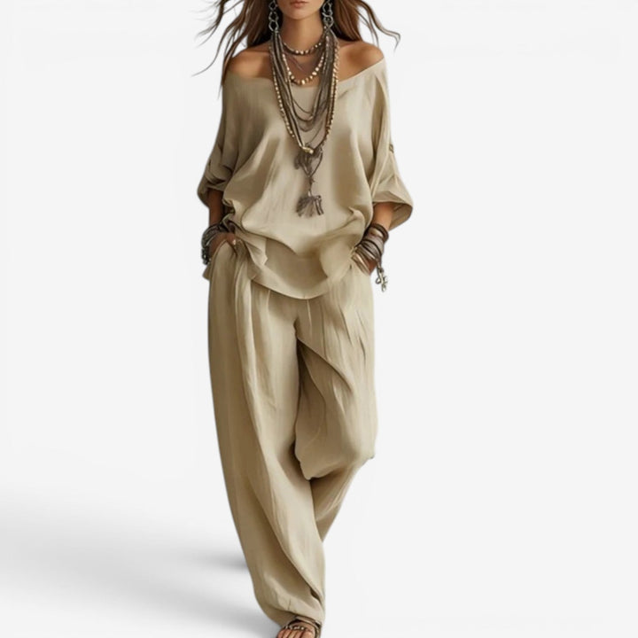 Honor™ Conjunto Boho Drapeado