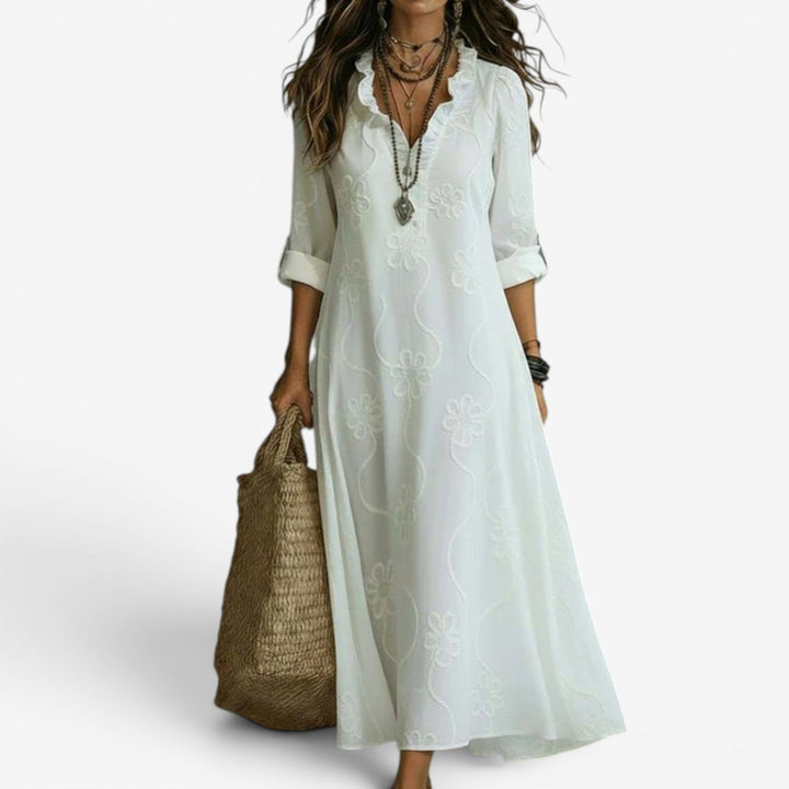 Tibby™ Vestido Maxi Relajado