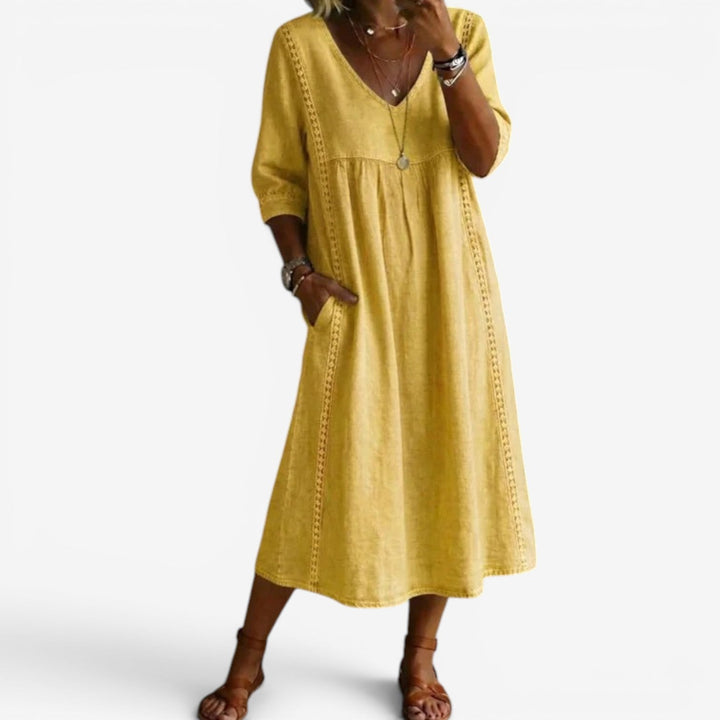 Madrona™ Vestido Maxi Relajado