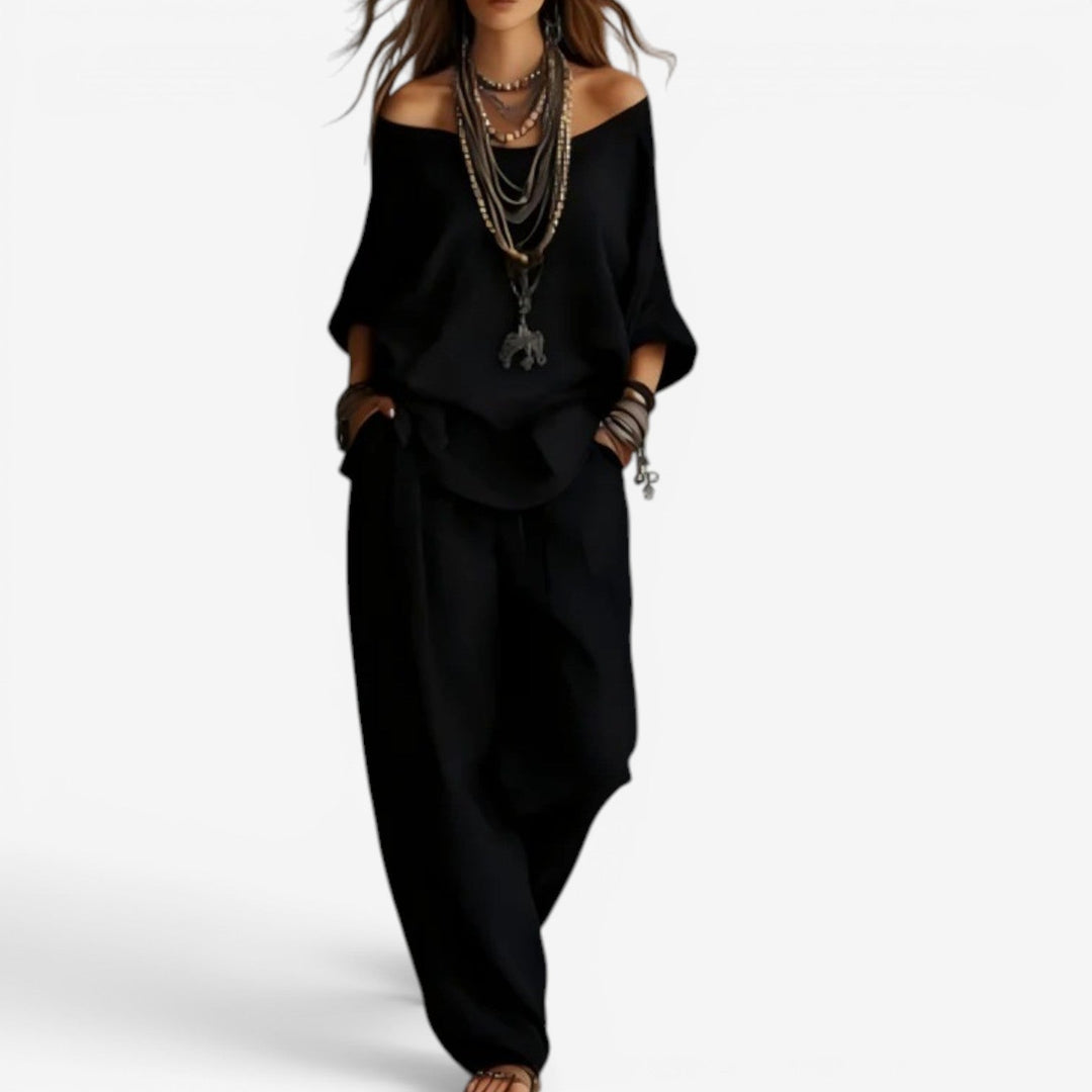 Honor™ Conjunto Boho Drapeado
