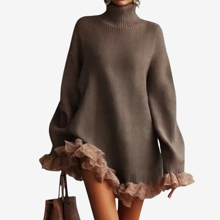 Alicia™ Suéter Con Encaje