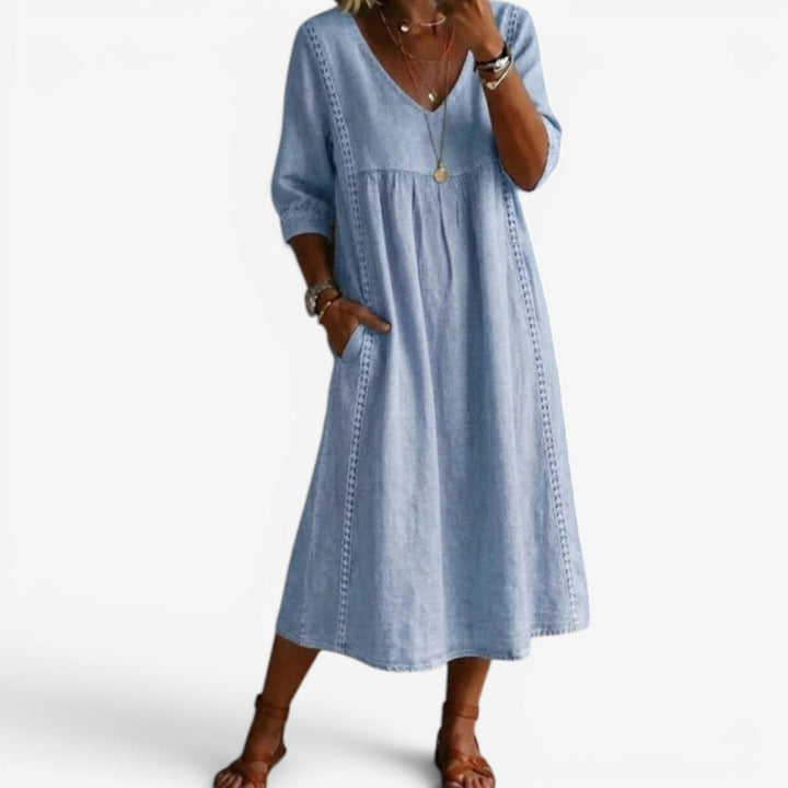 Madrona™ Vestido Maxi Relajado