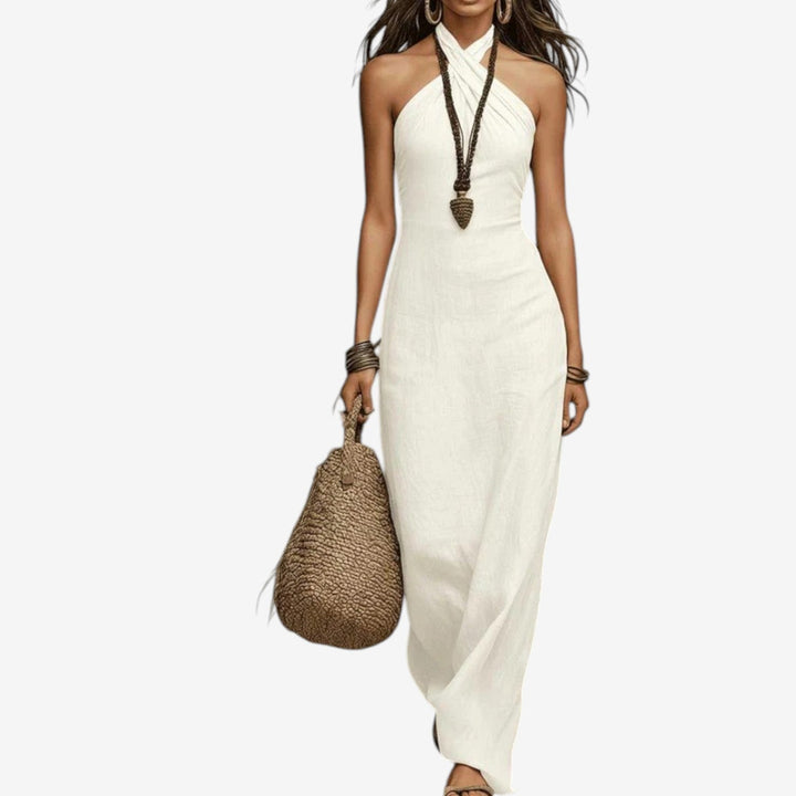 Flor™ Vestido Maxi Sin Mangas