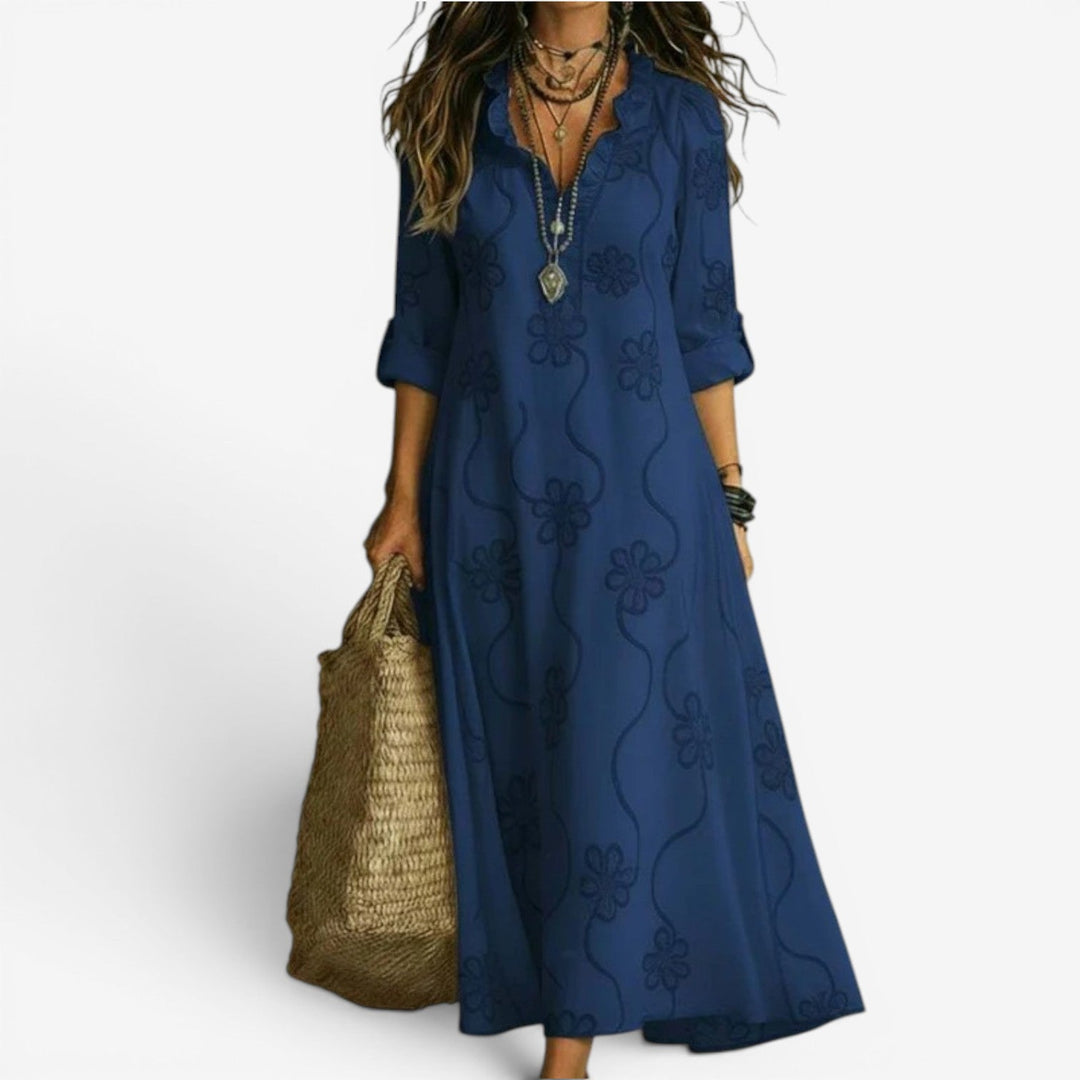 Tibby™ Vestido Maxi Relajado