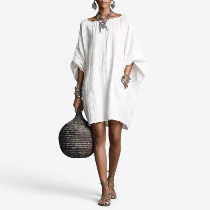 Hilaria™ Vestido Corto Amplio