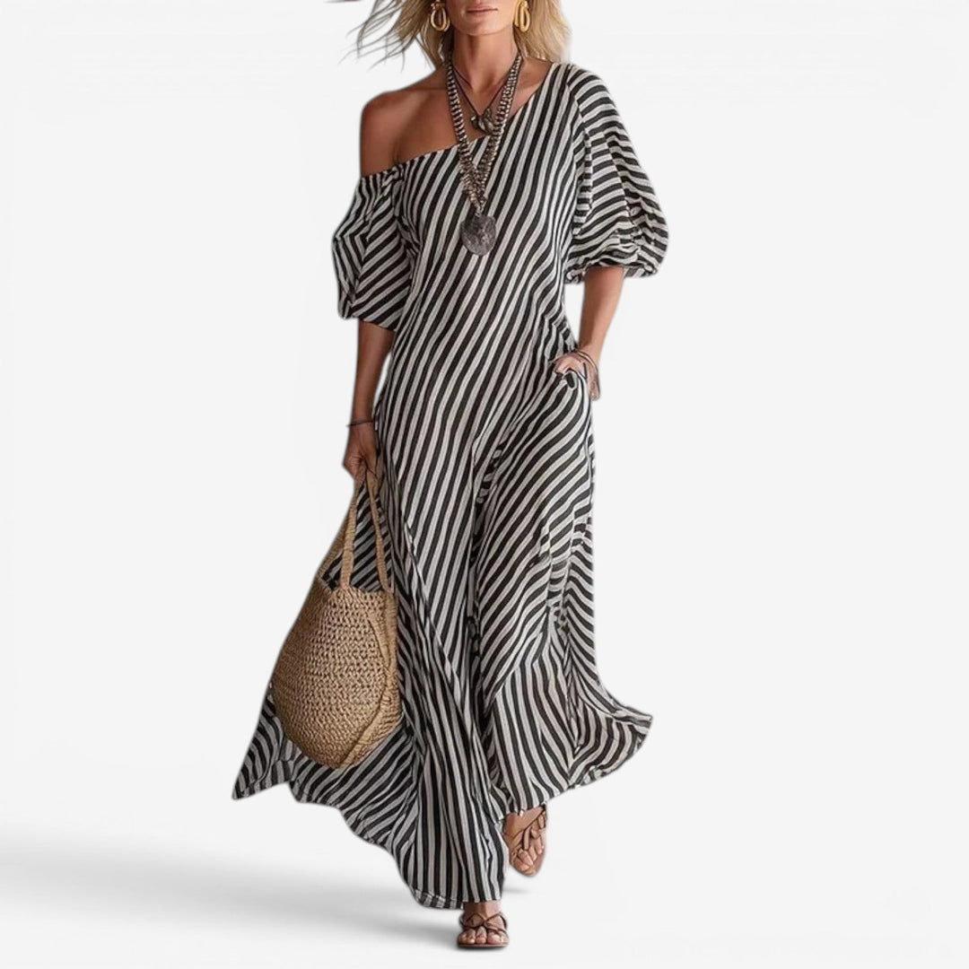 Inoni™ Vestido Rayas Maxi