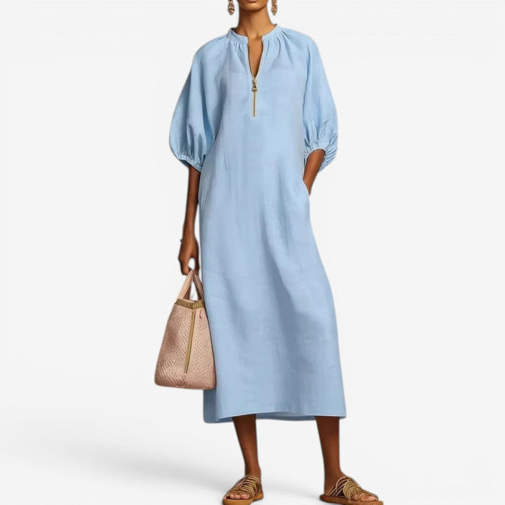 Izar™ Vestido Midi Relajado