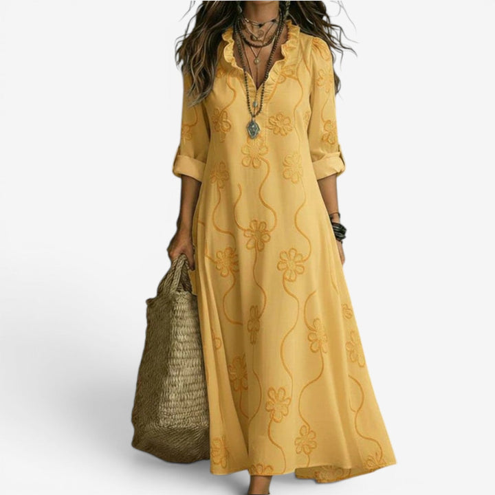 Tibby™ Vestido Maxi Relajado