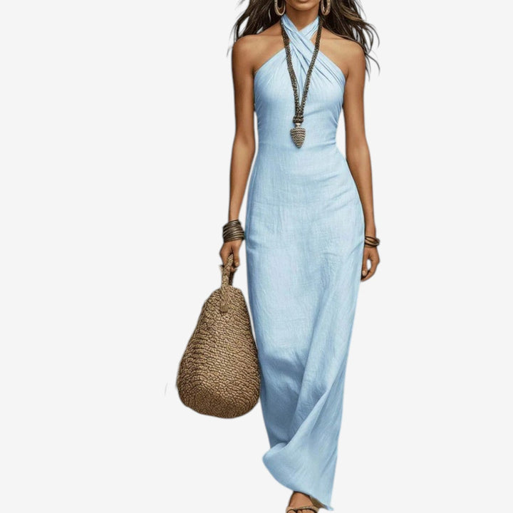 Flor™ Vestido Maxi Sin Mangas