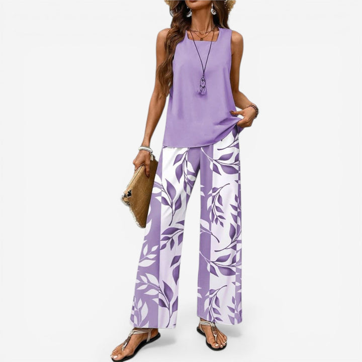Odalis™ Conjunto Estampado