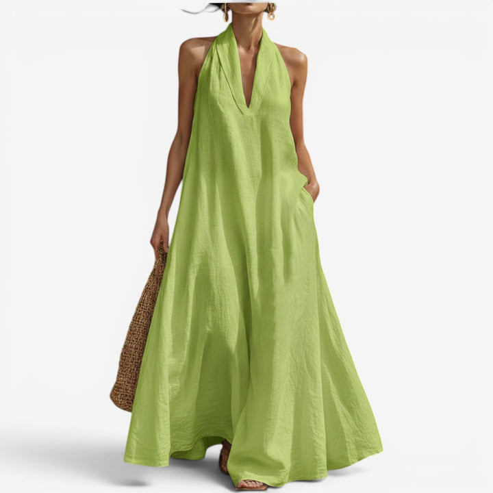 Cielo™ Vestido Halter Maxi